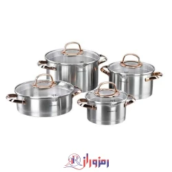 سرویس قابلمه 8 پارچه کرکماز A1040 مدل روسانا (اصلی)